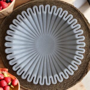 Marble Uril - Black Scalloped