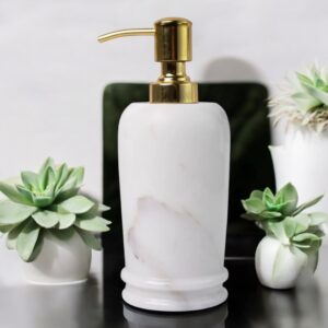 Marble Soap Dispenser ( Statuario )