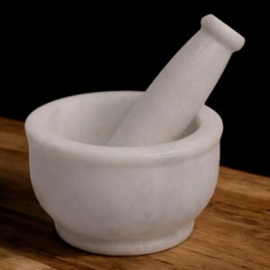 White Marble - Mortar & Pestle