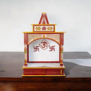 Marble Home Temple ( Large Painting )